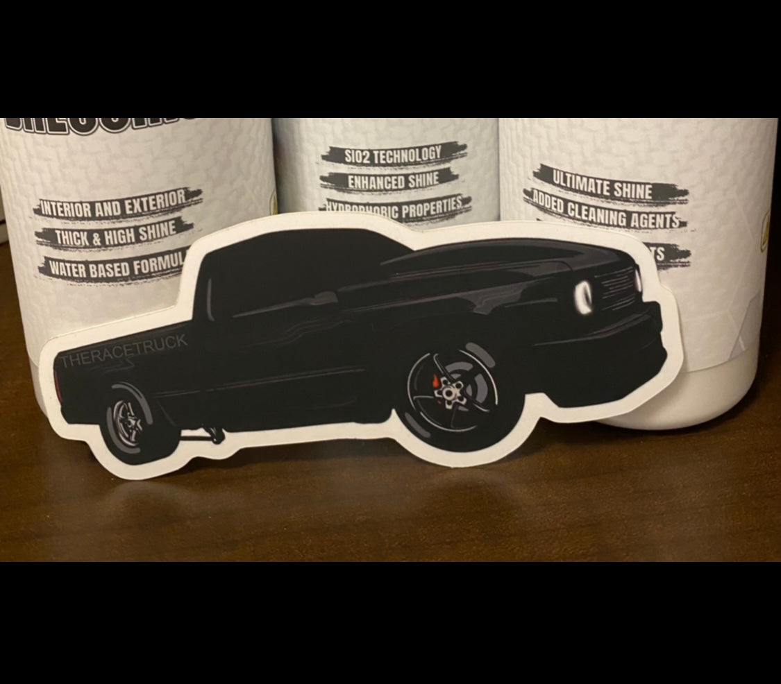 THERACETRUCK sticker